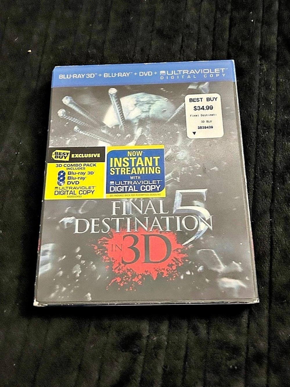 Warner Home Video Final Destination 5 in 3D Blu-ray 3D Movie